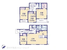【神奈川県/相模原市中央区すすきの町】相模原市中央区すすきの町 新築一戸建て 間取り図