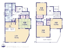 【神奈川県/座間市座間】座間市座間1丁目 新築一戸建て 間取り図