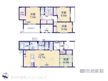 【神奈川県/相模原市中央区相生】相模原市中央区相生4丁目 新築一戸建て 間取り図