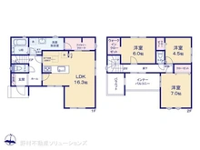 【神奈川県/相模原市中央区陽光台】相模原市中央区陽光台3丁目 新築一戸建て 間取り図