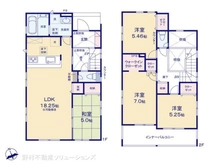 【東京都/町田市忠生】町田市忠生3丁目 新築一戸建て 間取り図