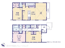 【神奈川県/相模原市南区上鶴間】相模原市南区上鶴間3丁目 新築一戸建て 間取り図