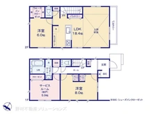 【神奈川県/相模原市南区上鶴間】相模原市南区上鶴間3丁目 新築一戸建て 間取り図