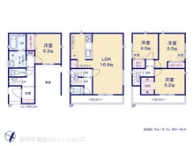 【神奈川県/相模原市南区旭町】相模原市南区旭町 新築一戸建て 間取り図