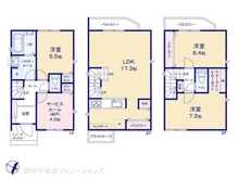 【神奈川県/相模原市南区旭町】相模原市南区旭町 新築一戸建て 間取り図
