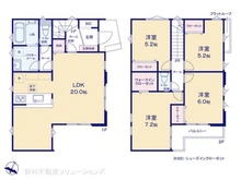 【神奈川県/座間市相模が丘】座間市相模が丘5丁目 新築一戸建て 間取り図