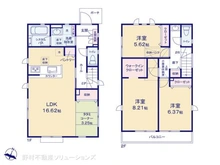 【神奈川県/相模原市南区上鶴間】相模原市南区上鶴間2丁目 新築一戸建て 間取り図