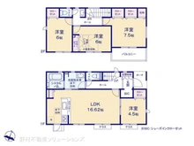 【神奈川県/相模原市南区上鶴間】相模原市南区上鶴間2丁目 新築一戸建て 間取り図