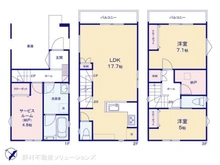 【神奈川県/大和市草柳】大和市草柳1丁目 新築一戸建て 間取り図