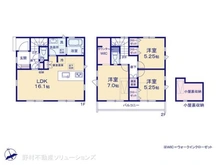 【神奈川県/相模原市中央区上矢部】相模原市中央区上矢部5丁目 新築一戸建て 間取り図