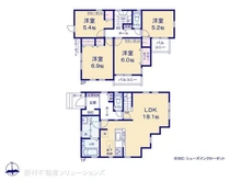 【東京都/町田市相原町】町田市相原町 新築一戸建て 間取り図