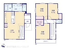 【神奈川県/相模原市中央区弥栄】相模原市中央区弥栄2丁目 新築一戸建て 間取り図