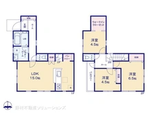【神奈川県/相模原市南区磯部】相模原市南区磯部 新築一戸建て 間取り図
