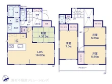 【神奈川県/相模原市南区若松】相模原市南区若松1丁目 新築一戸建て 間取り図