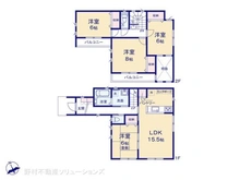 【神奈川県/相模原市中央区田名】相模原市中央区田名 新築一戸建て 間取り図