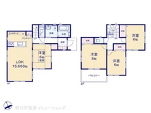 【神奈川県/相模原市中央区田名】相模原市中央区田名 新築一戸建て 間取り図