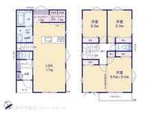 【神奈川県/相模原市中央区千代田】相模原市中央区千代田1丁目 新築一戸建て 間取り図