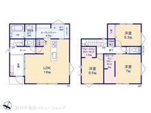 【神奈川県/相模原市中央区上溝】相模原市中央区上溝 新築一戸建て 間取り図