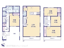 【神奈川県/座間市ひばりが丘】座間市ひばりが丘2丁目 新築一戸建て 間取り図