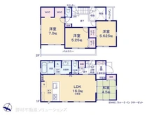 【神奈川県/相模原市中央区光が丘】相模原市中央区光が丘3丁目 新築一戸建て 間取り図