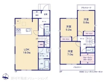 【神奈川県/相模原市中央区陽光台】相模原市中央区陽光台3丁目 新築一戸建て 間取り図
