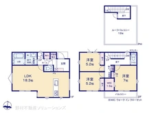 【神奈川県/相模原市南区文京】相模原市南区文京2丁目 新築一戸建て 間取り図