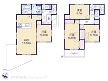 【東京都/町田市相原町】町田市相原町 新築一戸建て 間取り図