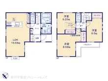 【神奈川県/相模原市中央区小山】相模原市中央区小山2丁目 新築一戸建て 間取り図
