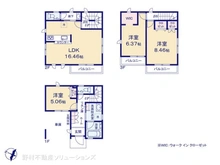 【神奈川県/相模原市南区東林間】相模原市南区東林間4丁目 新築一戸建て 間取り図