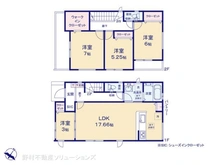 【神奈川県/相模原市南区大野台】相模原市南区大野台1丁目 新築一戸建て 間取り図