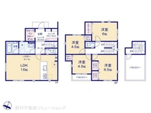 【神奈川県/大和市上草柳】大和市上草柳6丁目 新築一戸建て 間取り図
