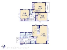 【神奈川県/相模原市南区東大沼】相模原市南区東大沼3丁目 新築一戸建て 間取り図