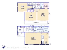 【神奈川県/大和市下鶴間】大和市下鶴間 新築一戸建て 間取り図