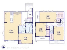 【神奈川県/相模原市南区上鶴間】相模原市南区上鶴間4丁目 新築一戸建て 間取り図