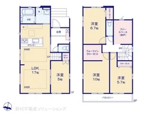 【東京都/町田市成瀬台】町田市成瀬台2丁目 新築一戸建て 間取り図
