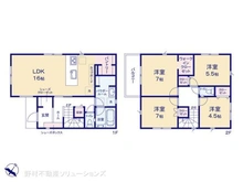 【神奈川県/相模原市南区相武台】相模原市南区相武台3丁目 新築一戸建て 間取り図