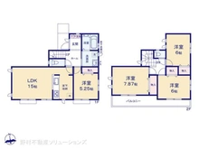 【東京都/町田市成瀬】町田市成瀬2丁目 新築一戸建て 間取り図