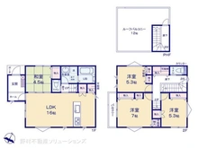 【神奈川県/相模原市南区御園】相模原市南区御園5丁目 新築一戸建て 間取り図