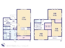 【神奈川県/相模原市中央区上溝】相模原市中央区上溝 新築一戸建て 間取り図