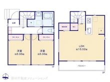 【神奈川県/大和市上草柳】大和市上草柳8丁目 新築一戸建て 間取り図