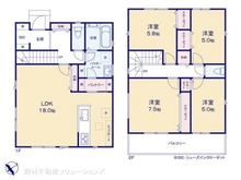 【神奈川県/大和市下鶴間】大和市下鶴間 新築一戸建て 間取り図
