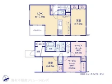 【神奈川県/相模原市南区古淵】相模原市南区古淵5丁目 新築一戸建て 間取り図