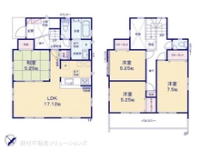 【神奈川県/相模原市南区東大沼】相模原市南区東大沼2丁目 新築一戸建て 間取り図