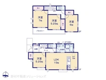 【東京都/町田市成瀬】町田市成瀬2丁目 新築一戸建て 間取り図