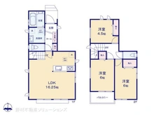 【神奈川県/座間市栗原中央】座間市栗原中央3丁目 新築一戸建て 間取り図