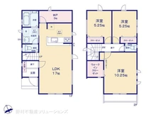 【神奈川県/相模原市南区下溝】相模原市南区下溝 新築一戸建て 間取り図