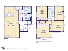 【神奈川県/相模原市南区東林間】相模原市南区東林間6丁目 新築一戸建て 間取り図