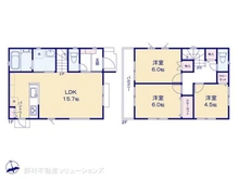 【東京都/町田市本町田】町田市本町田 新築一戸建て 間取り図