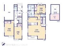 【神奈川県/相模原市中央区上溝】相模原市中央区上溝7丁目 新築一戸建て 間取り図