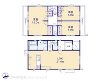 【東京都/町田市原町田】町田市原町田2丁目 新築一戸建て 間取り図